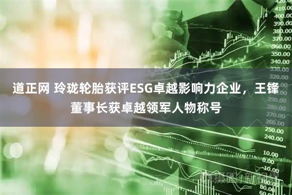 道正网 玲珑轮胎获评ESG卓越影响力企业，王锋董事长获卓越领军人物称号