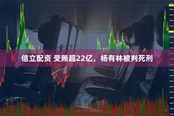 信立配资 受贿超22亿，杨有林被判死刑